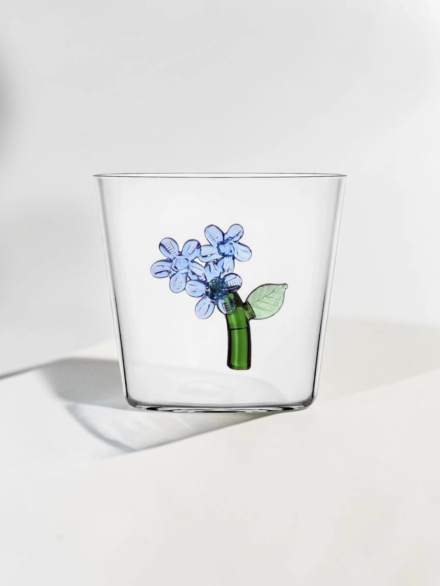 Botanica Floral Glass Tumbler Set, Borosilicate Glass, 6-Piece Collection - Image 7
