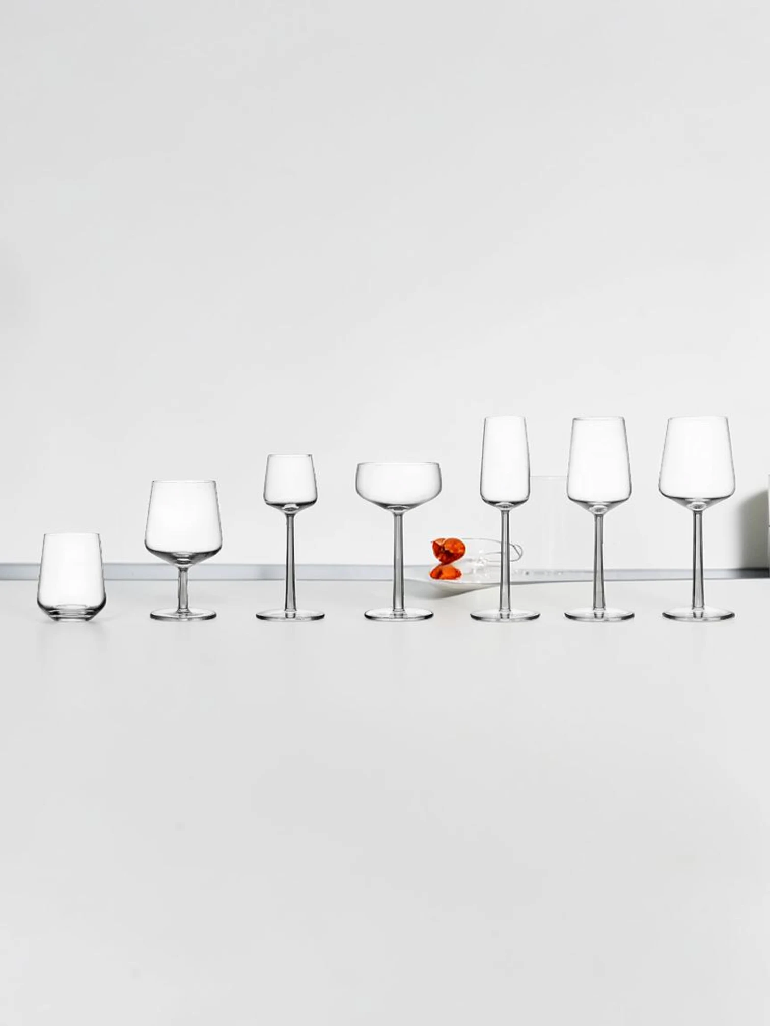 Essence Sherry Glasses, Lead-Free Crystal Stemware, 2-Piece Set - Image 3