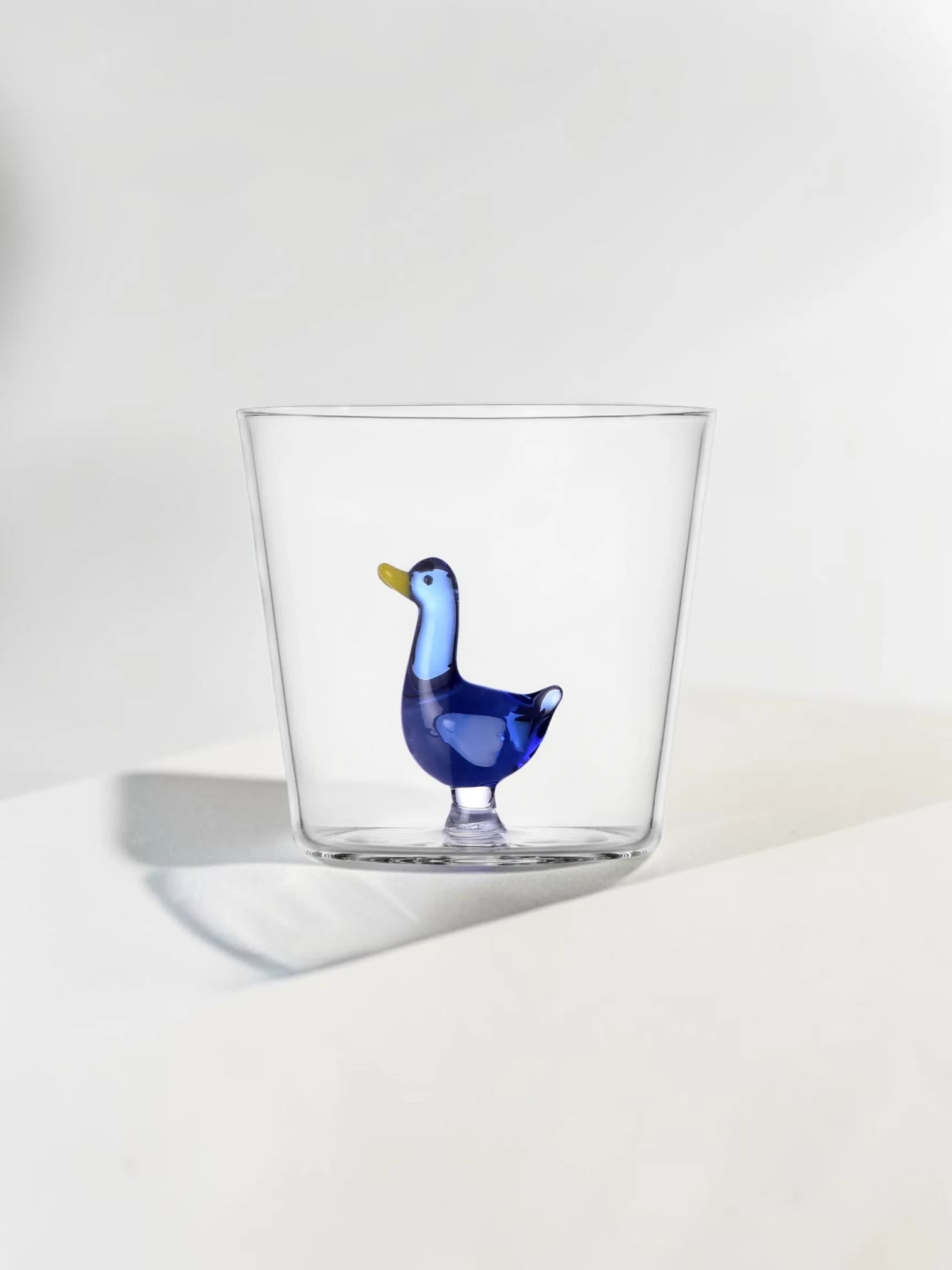 Animal Farm Glass Tumbler Set, Borosilicate Animal Figurine Drinkware, 2-Piece - Image 2