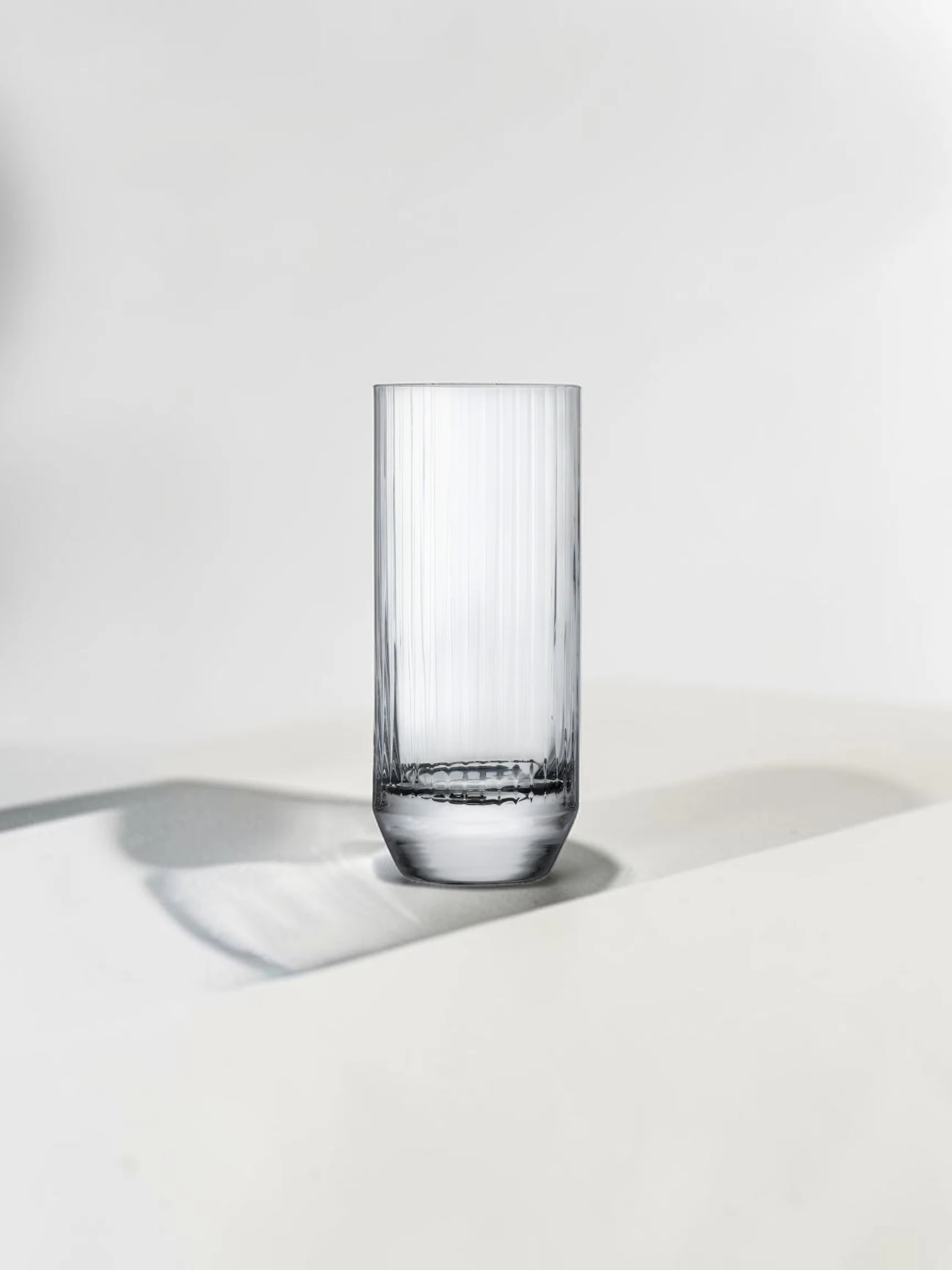Big Top Highball Glass Set, Lead-Free Crystal Drinking Glasses, 14.5 oz 4-Piece - Image 4