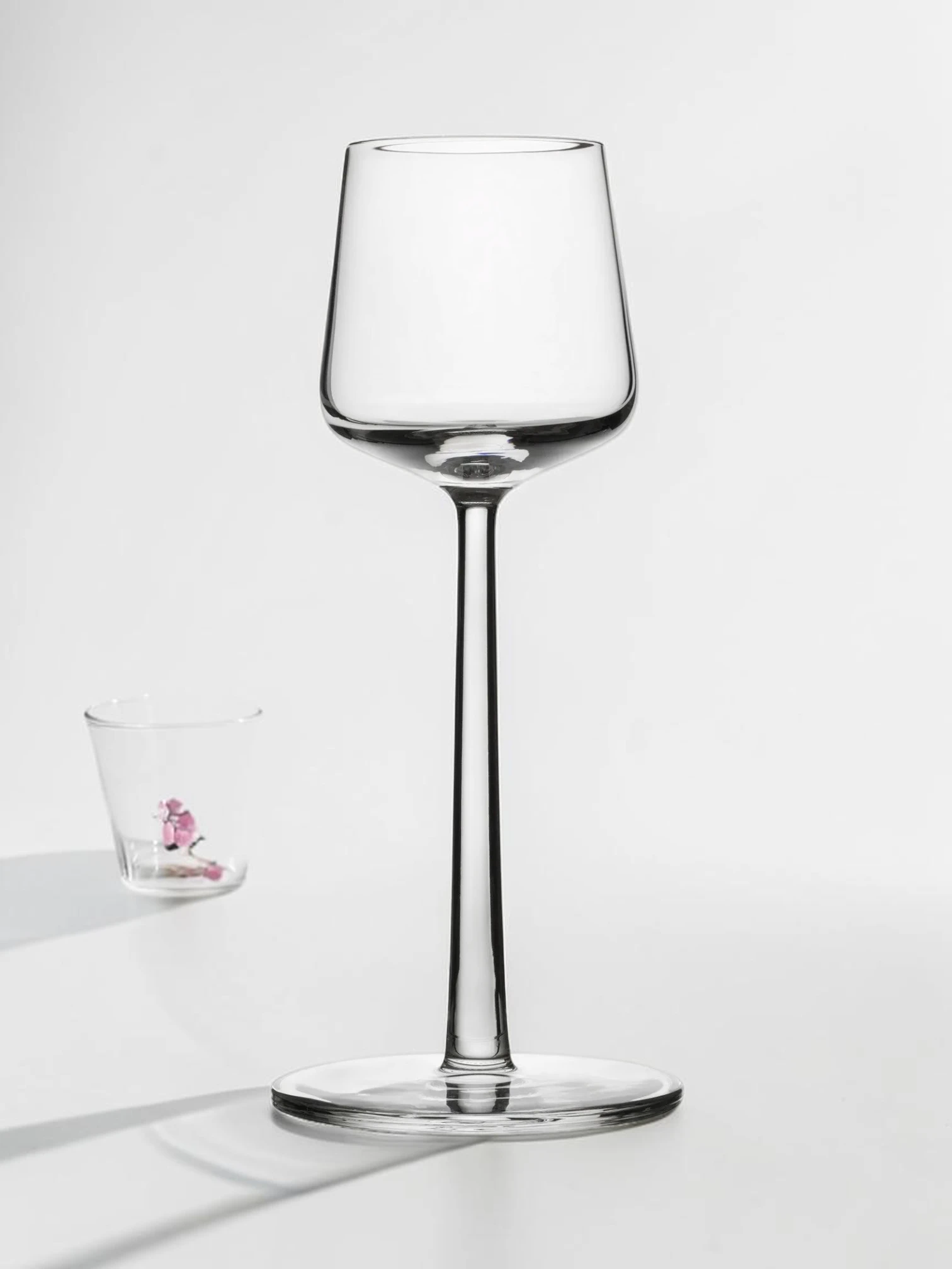 Essence Sherry Glasses, Lead-Free Crystal Stemware, 2-Piece Set