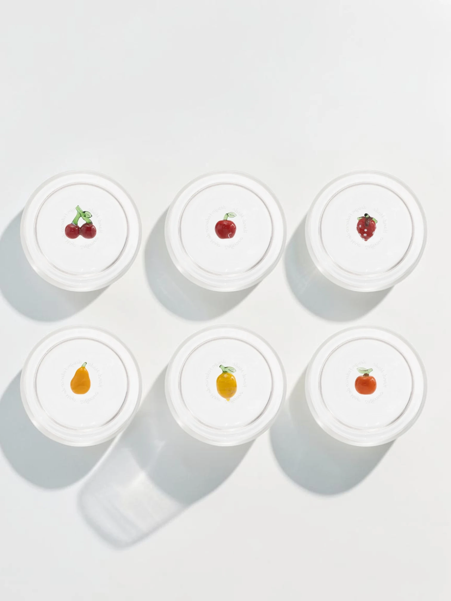 Teca Frutta Tumbler Set, Double-Walled Borosilicate Glass, 6-Piece - Image 11