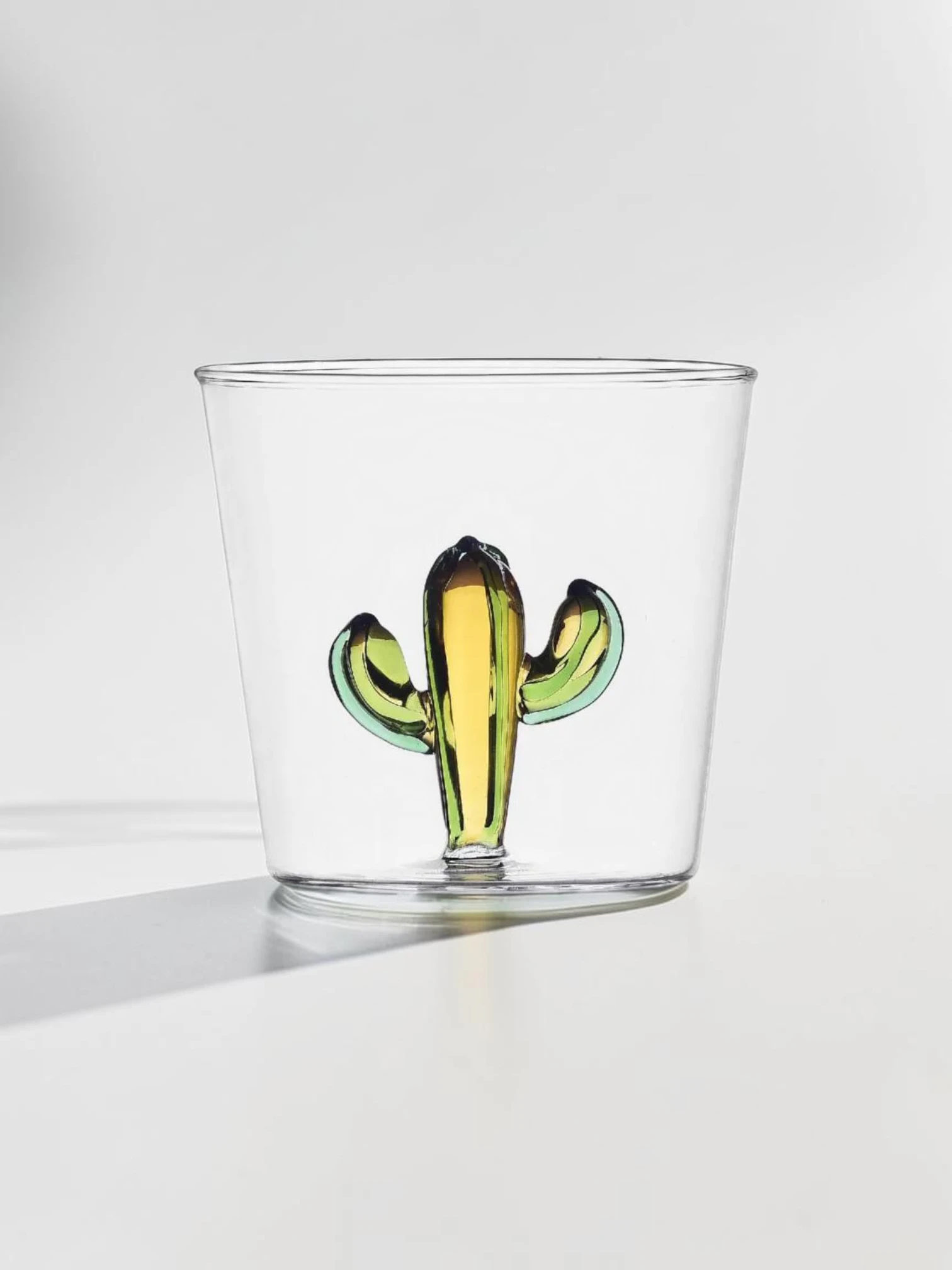 Desert Plants Tumbler Set, Borosilicate Glass, 6-Piece Botanical Collection - Image 5