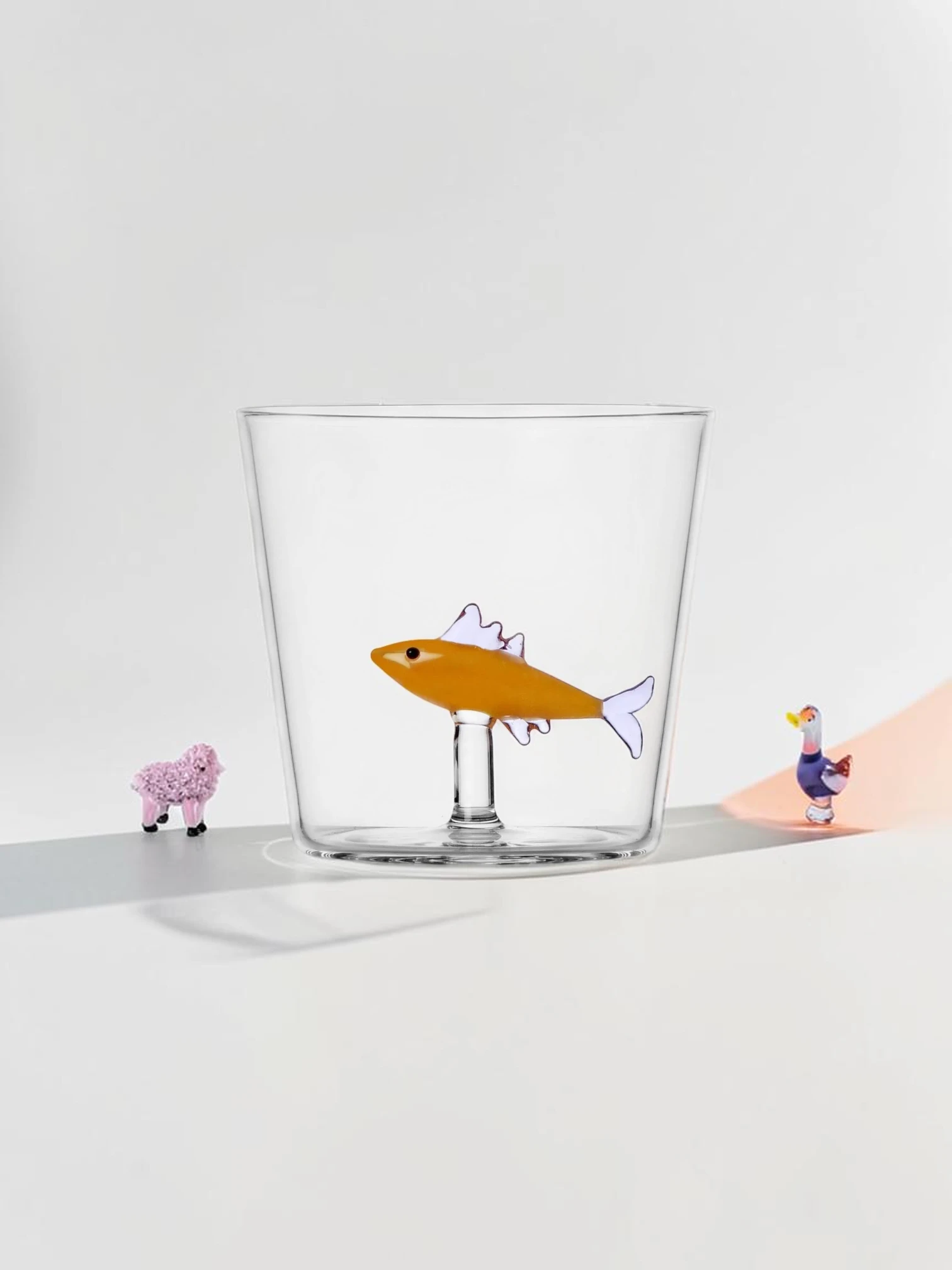 Marine Garden Glass Tumbler Set, Borosilicate Sea Life Glasses, 6-Piece - Image 3