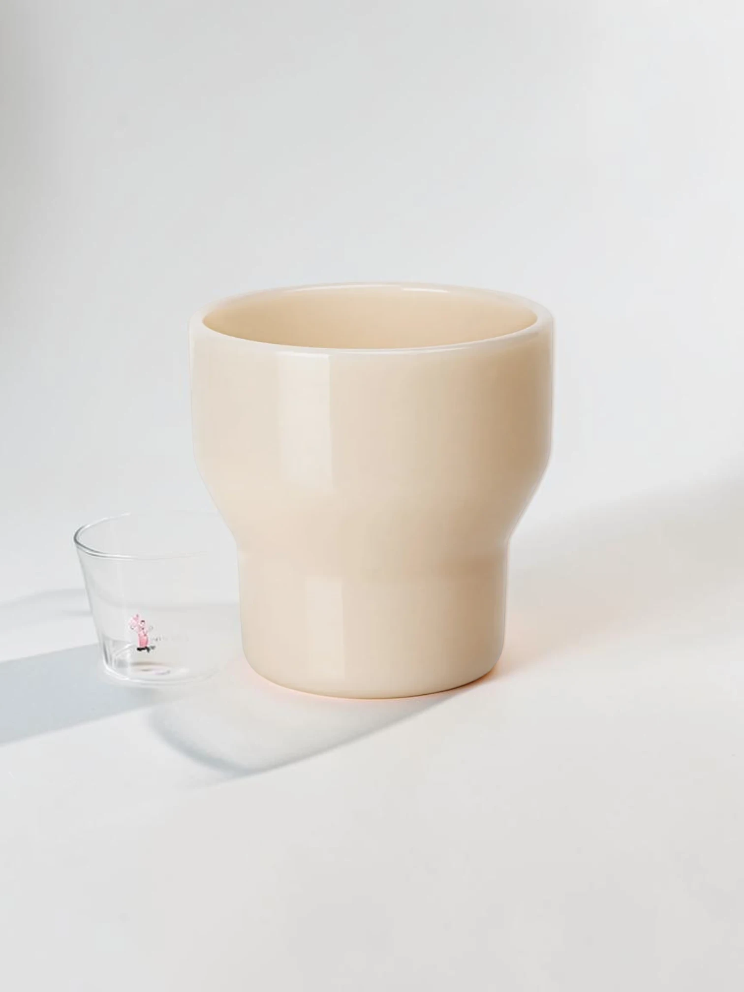 Opal Glass Stackable Drinkware, 11 oz Pastel Tumblers, 4-Piece Set