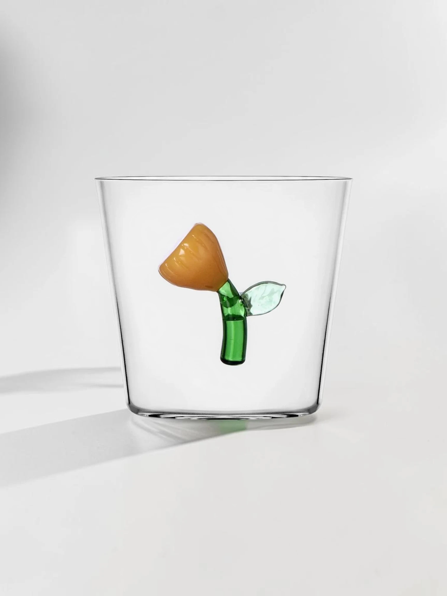 Botanica Floral Glass Tumbler Set, Borosilicate Glass, 6-Piece Collection - Image 4