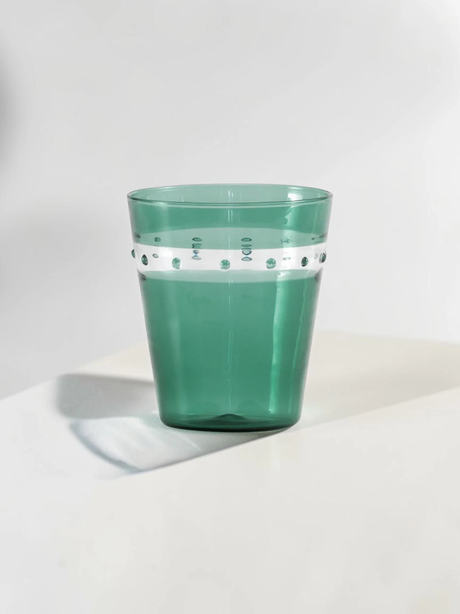 Pallini Tumbler Set, Borosilicate Glass, Stackable Colorful Glasses, 4-Piece - Image 5