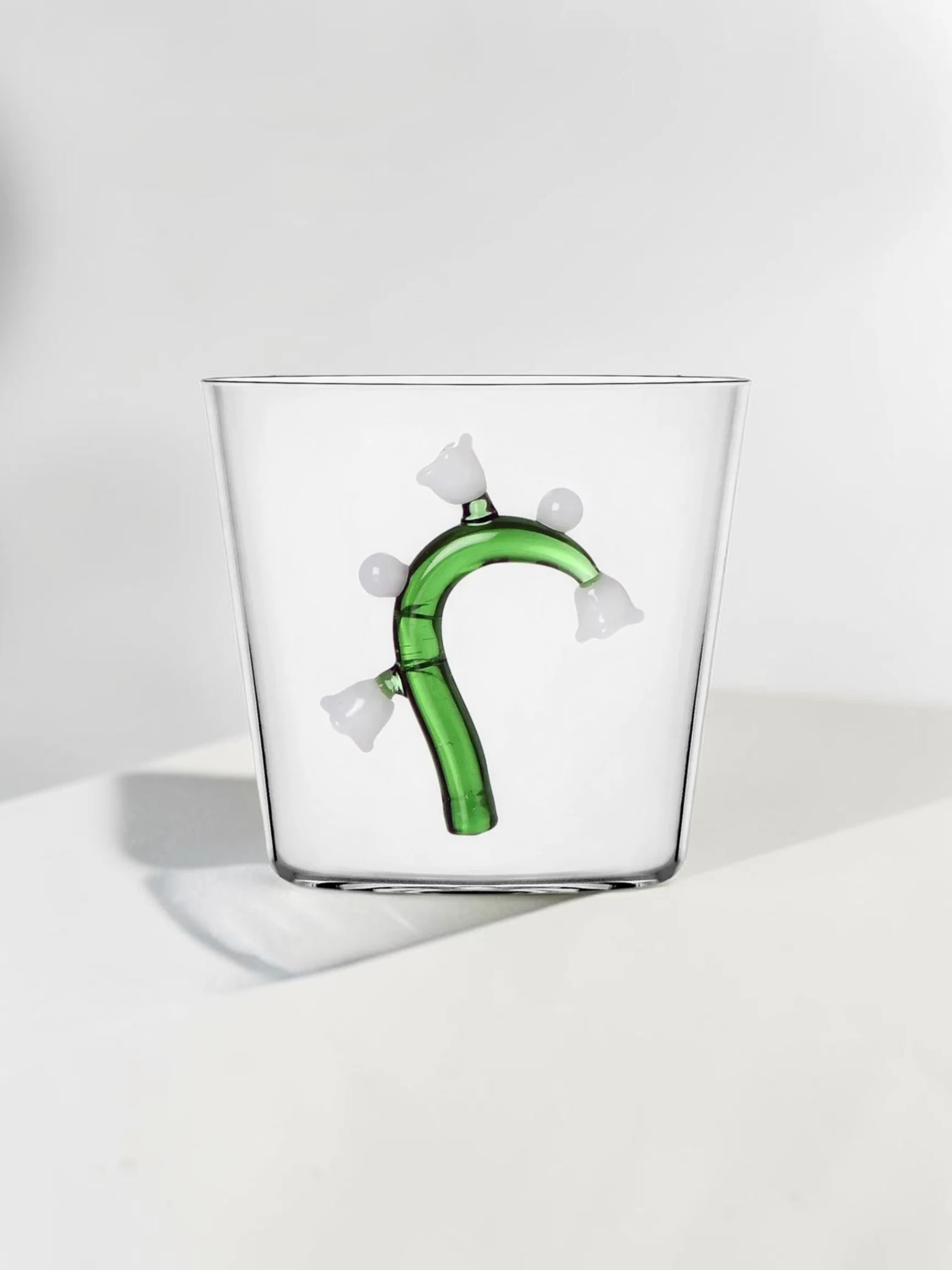 Botanica Floral Glass Tumbler Set, Borosilicate Glass, 6-Piece Collection - Image 5