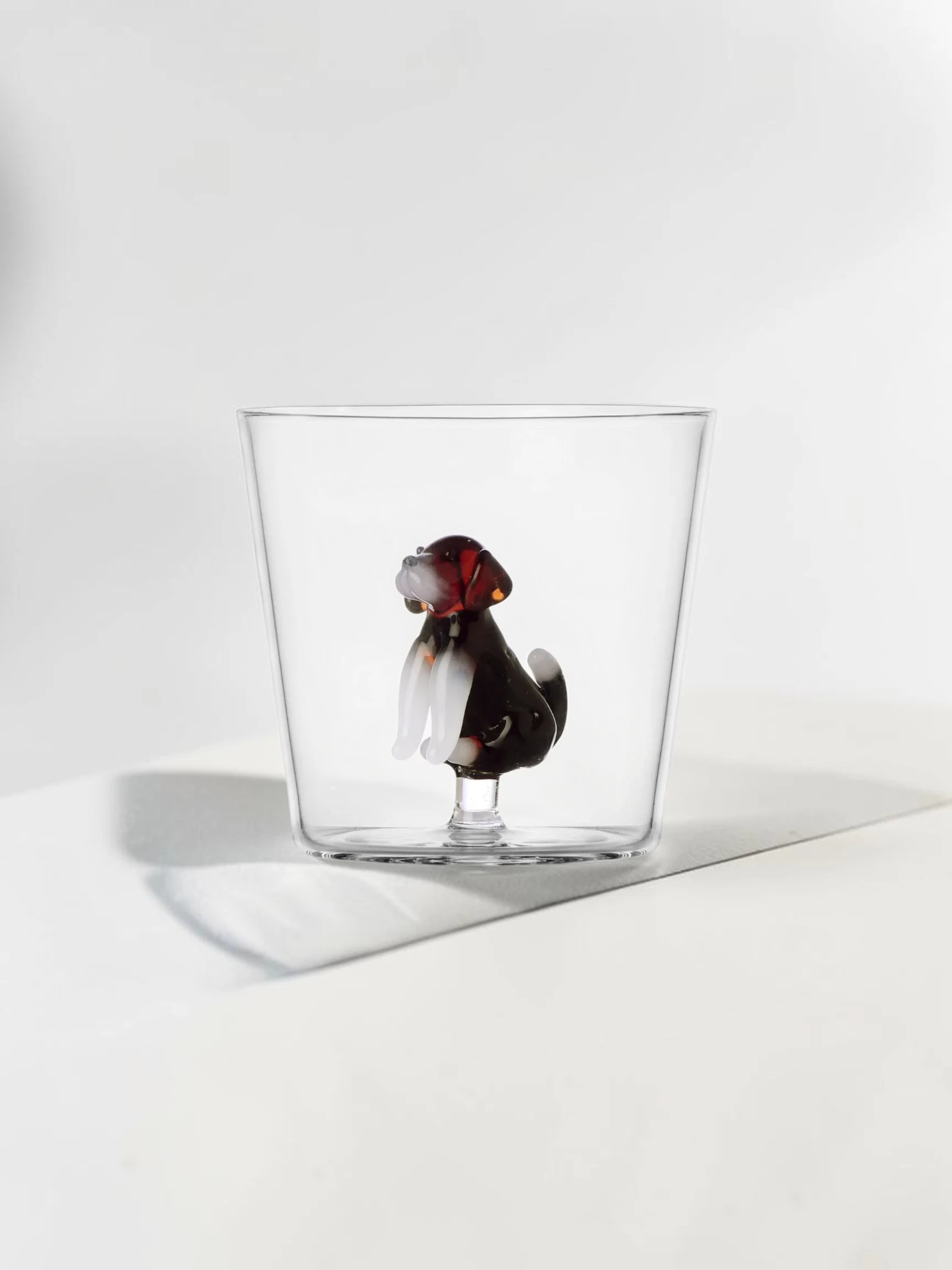 Dogs Tumbler Set, Borosilicate Glass, 2-Piece Dog Figurine Drinkware - Image 6