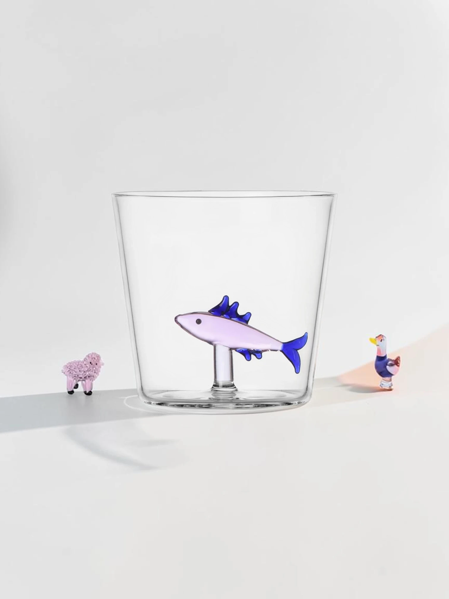 Marine Garden Glass Tumbler Set, Borosilicate Sea Life Glasses, 6-Piece - Image 4
