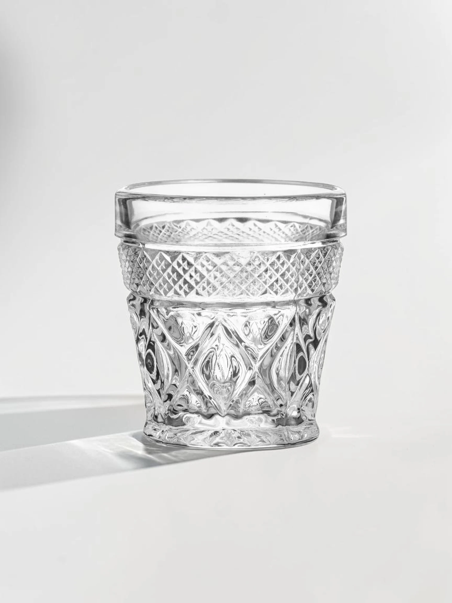 Spirit Old Fashioned Whiskey Glasses, Lead-Free Crystal, 4-Piece Set - Image 5