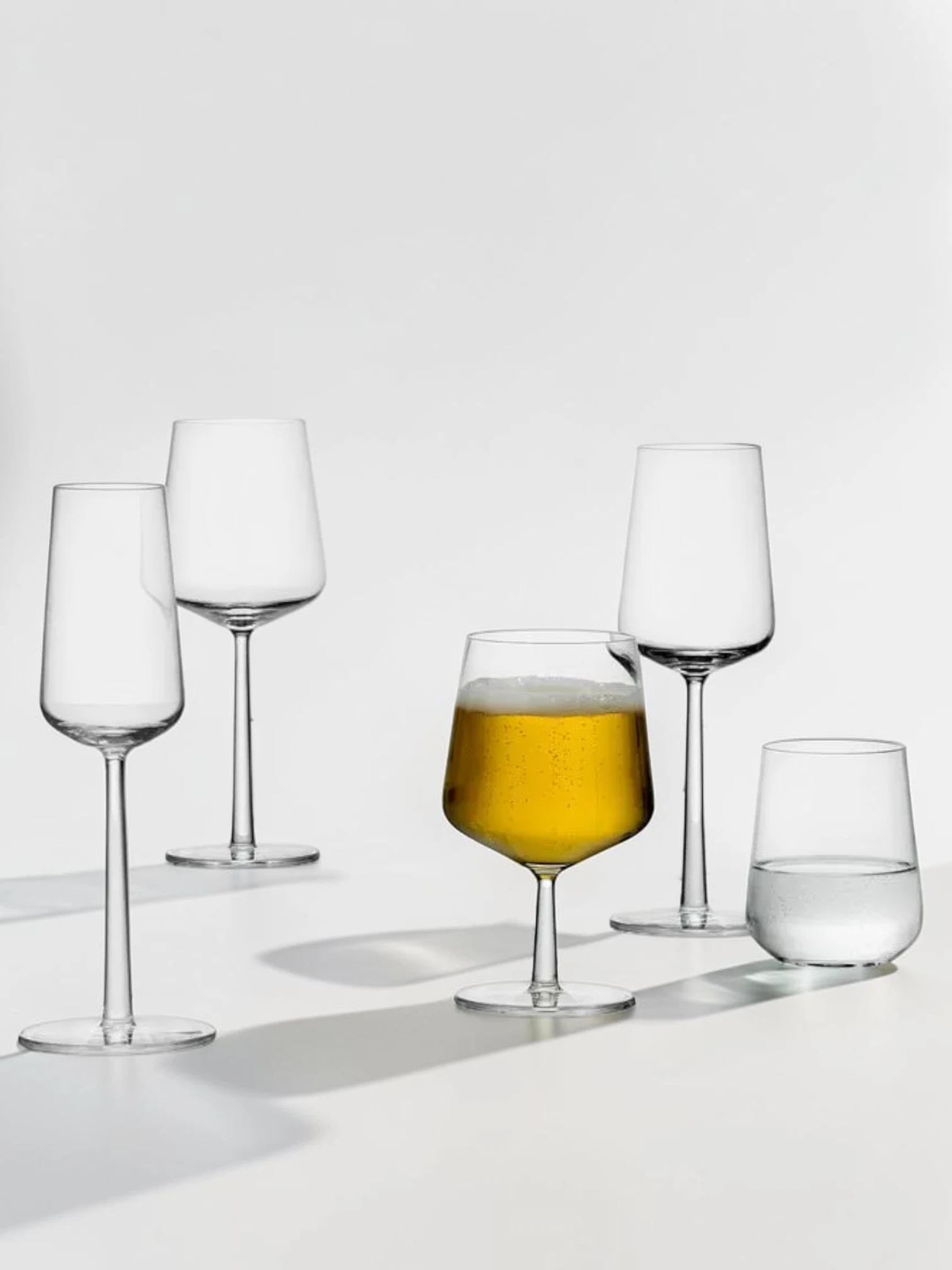 Essence Beer Glass Set, Lead-Free Crystal Drinkware - Image 4