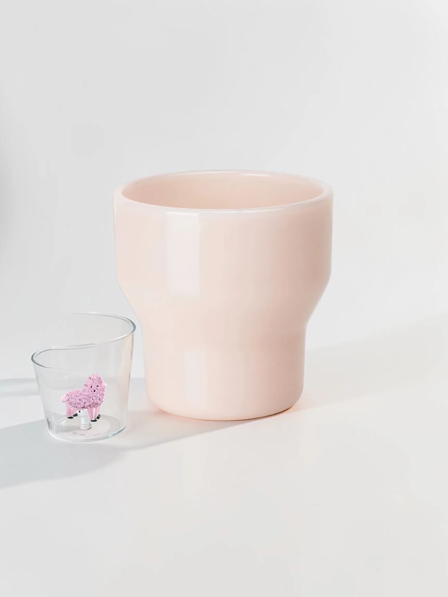Opal Glass Stackable Drinkware, 11 oz Pastel Tumblers, 4-Piece Set - Image 5