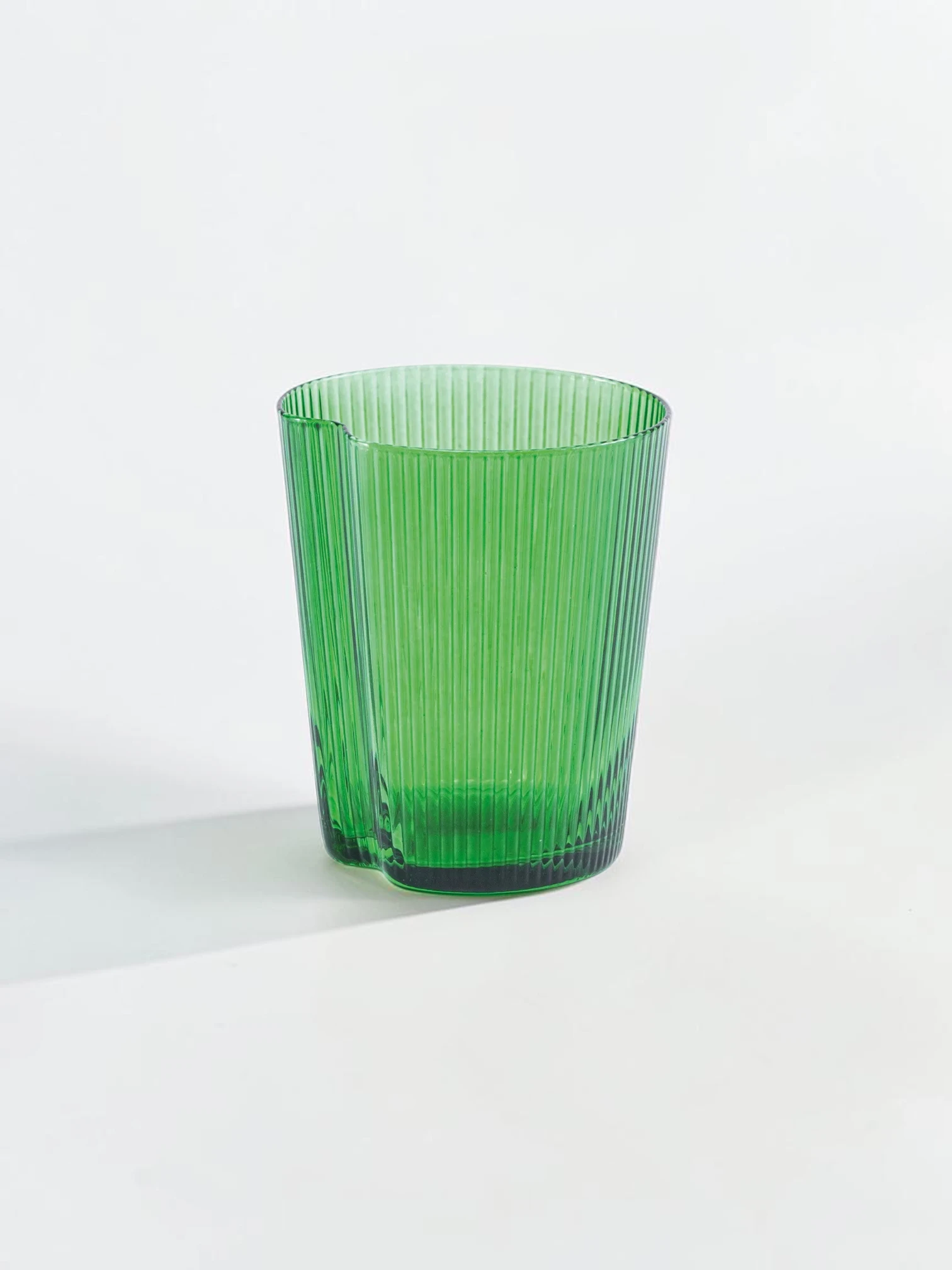 Handy Tumbler Set, Mass-Colored Glassware, 6-Piece Stackable Set - Image 6