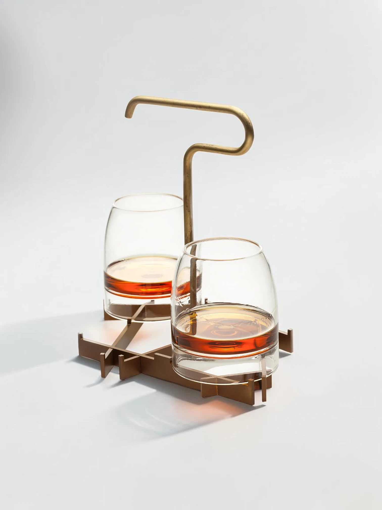 Presenter Set Whiskey Glassware with Serving Tray, Borosilicate Glass - Image 7