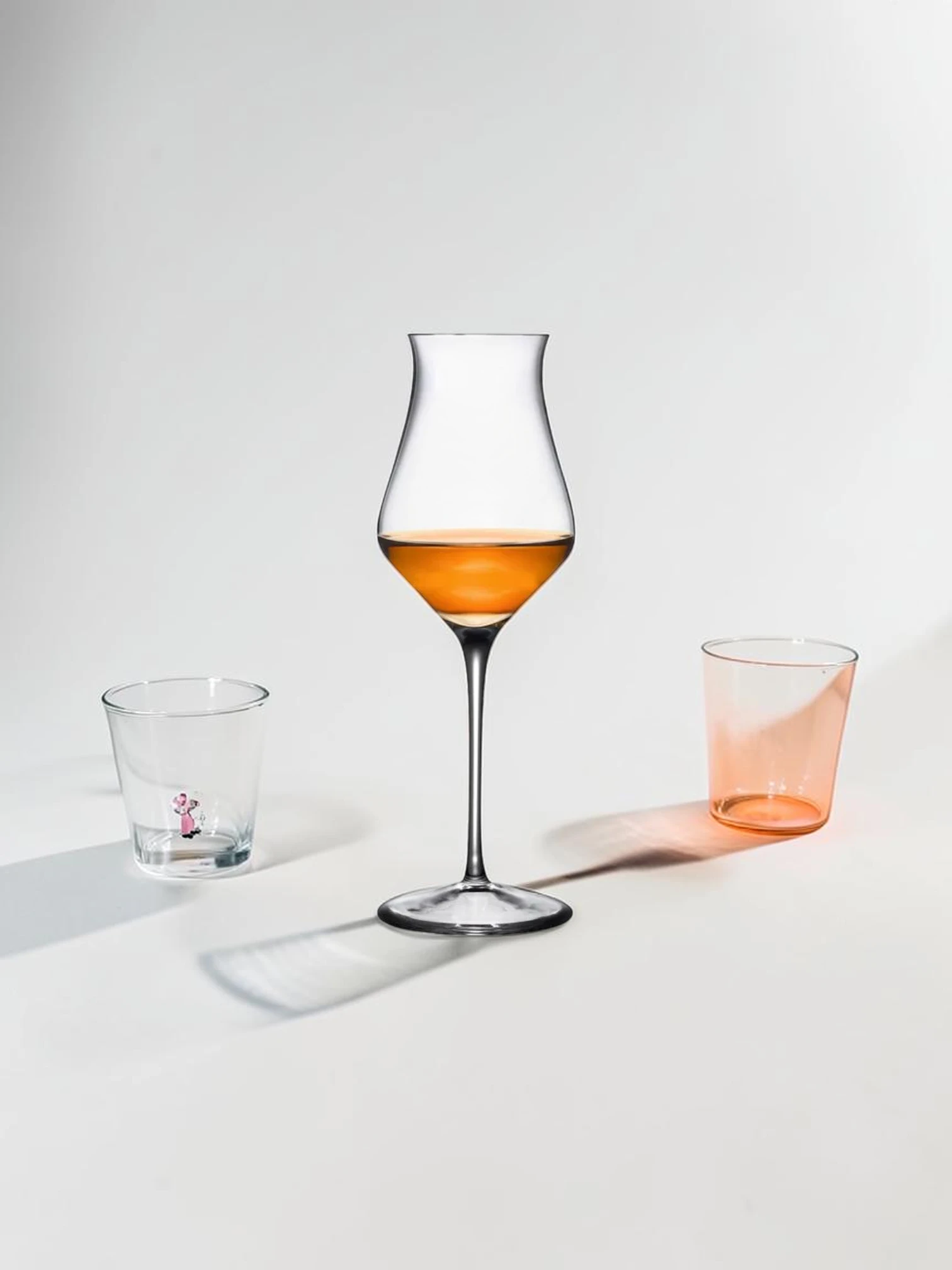 Wide Bowl Whiskey Tasting Glass Set, Lead-Free Crystal, 2-Piece - Image 4