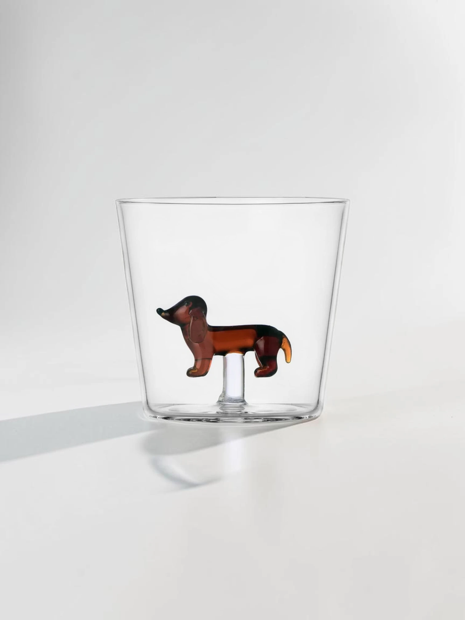 Dogs Tumbler Set, Borosilicate Glass, 2-Piece Dog Figurine Drinkware - Image 4