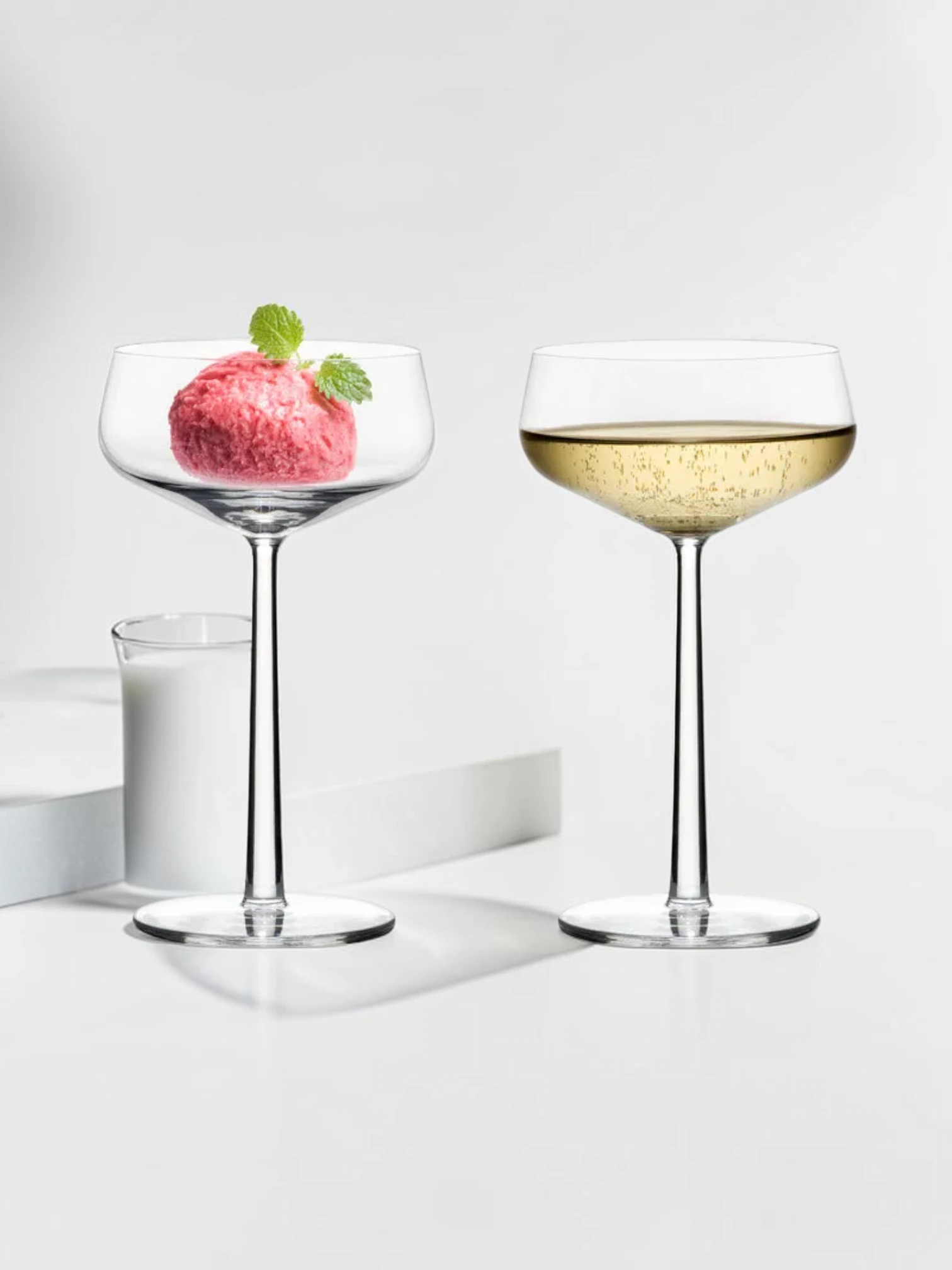 Essence Cocktail Bowl Set, Lead-Free Glassware, 2-Piece Serving Bowls - Image 4