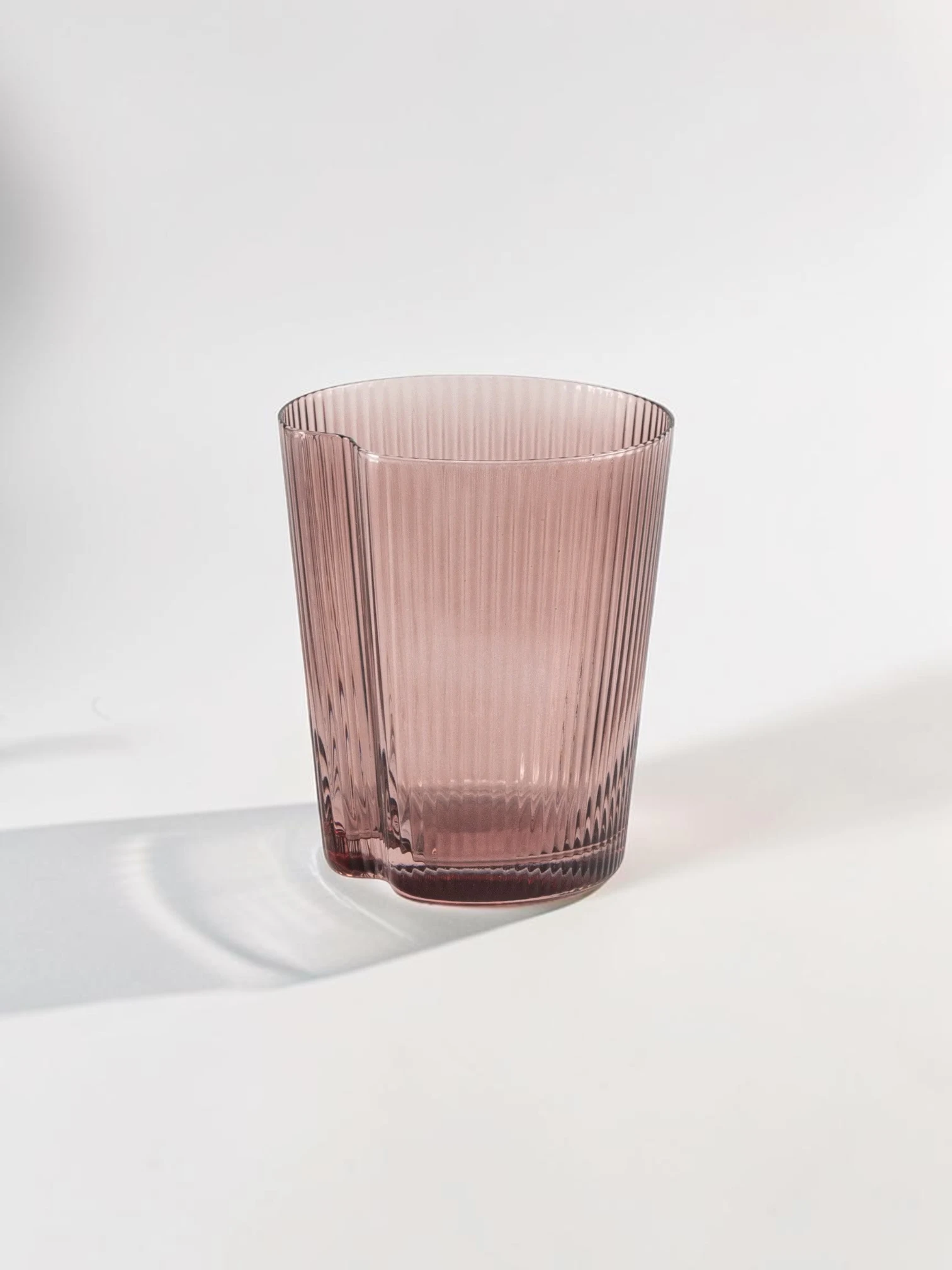 Handy Tumbler Set, Mass-Colored Glassware, 6-Piece Stackable Set - Image 3