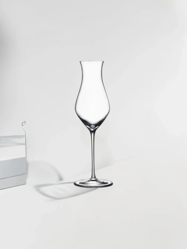 Wide Bowl Whiskey Tasting Glass Set, Lead-Free Crystal, 2-Piece