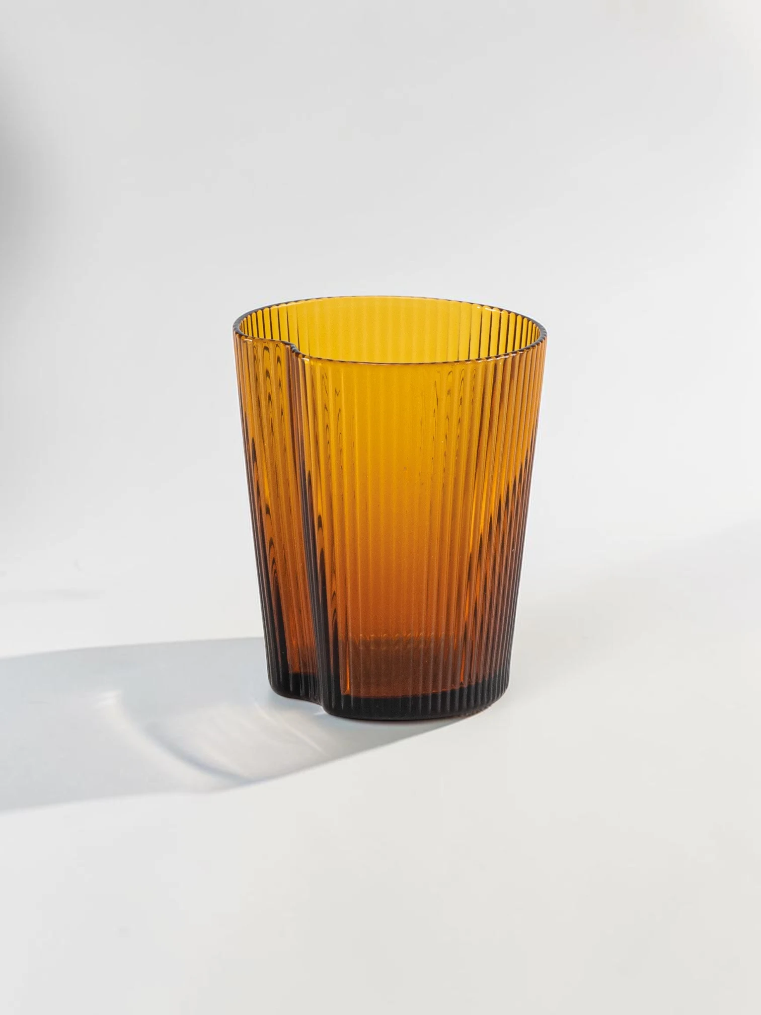 Handy Tumbler Set, Mass-Colored Glassware, 6-Piece Stackable Set - Image 2