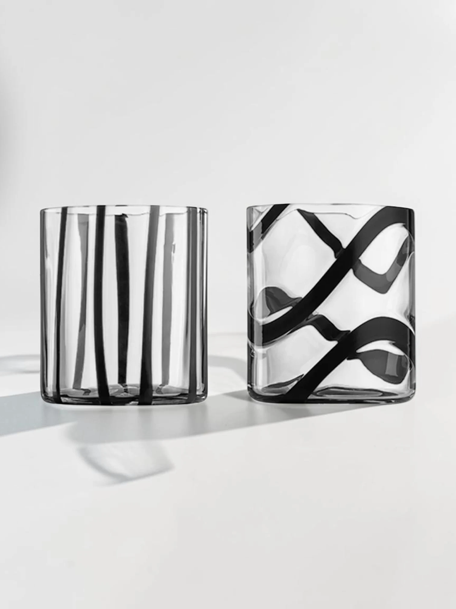 Cyrcus Tumbler Double Wall Glass Set, 2-Piece Drinkware Collection - Image 2