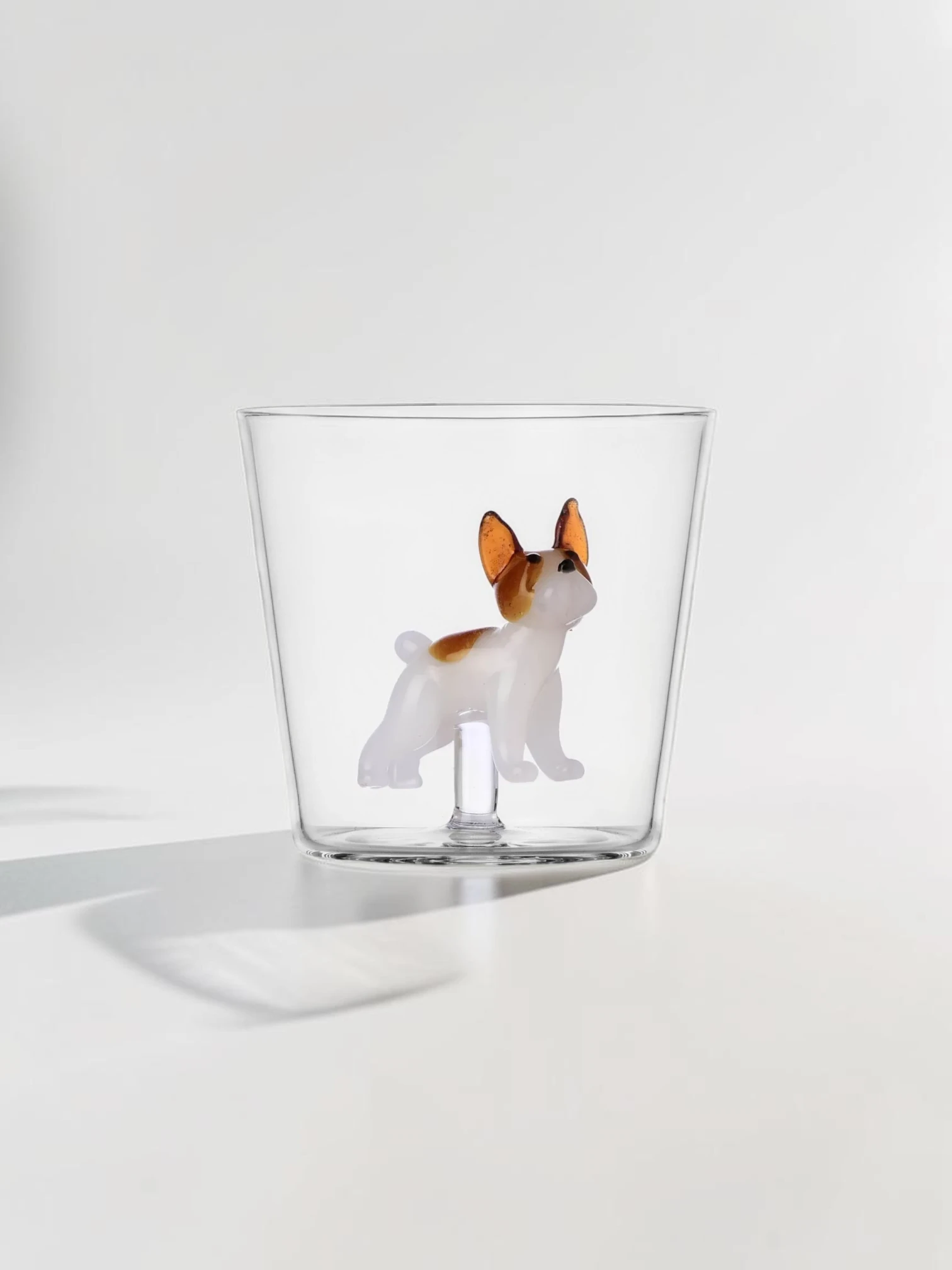 Dogs Tumbler Set, Borosilicate Glass, 2-Piece Dog Figurine Drinkware - Image 7