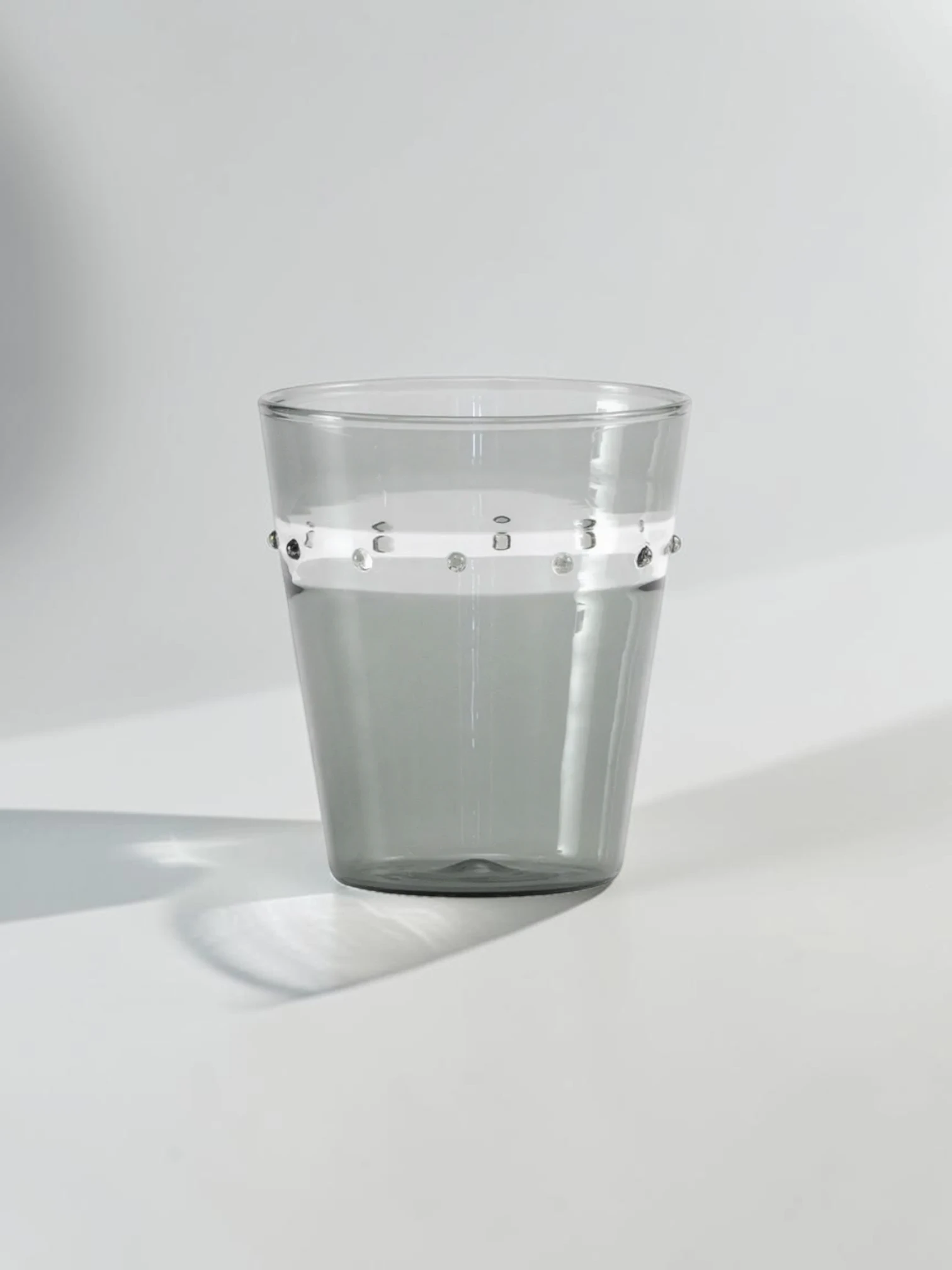 Pallini Tumbler Set, Borosilicate Glass, Stackable Colorful Glasses, 4-Piece - Image 4